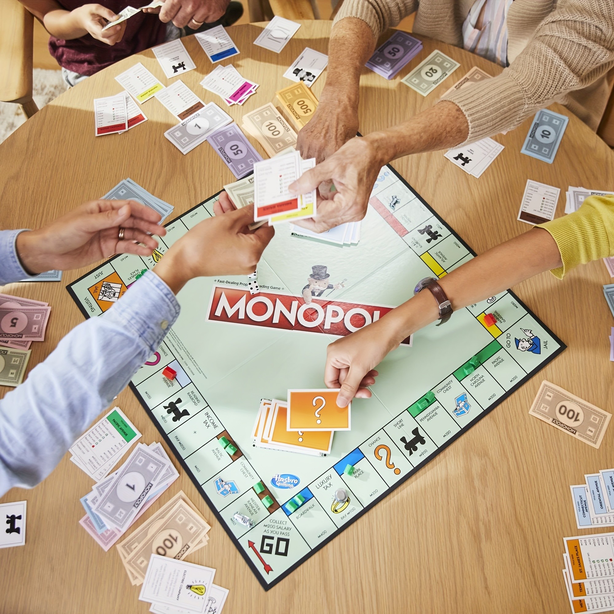 Hasbro Monopoly Game Classic Family Board Game for 26 Players