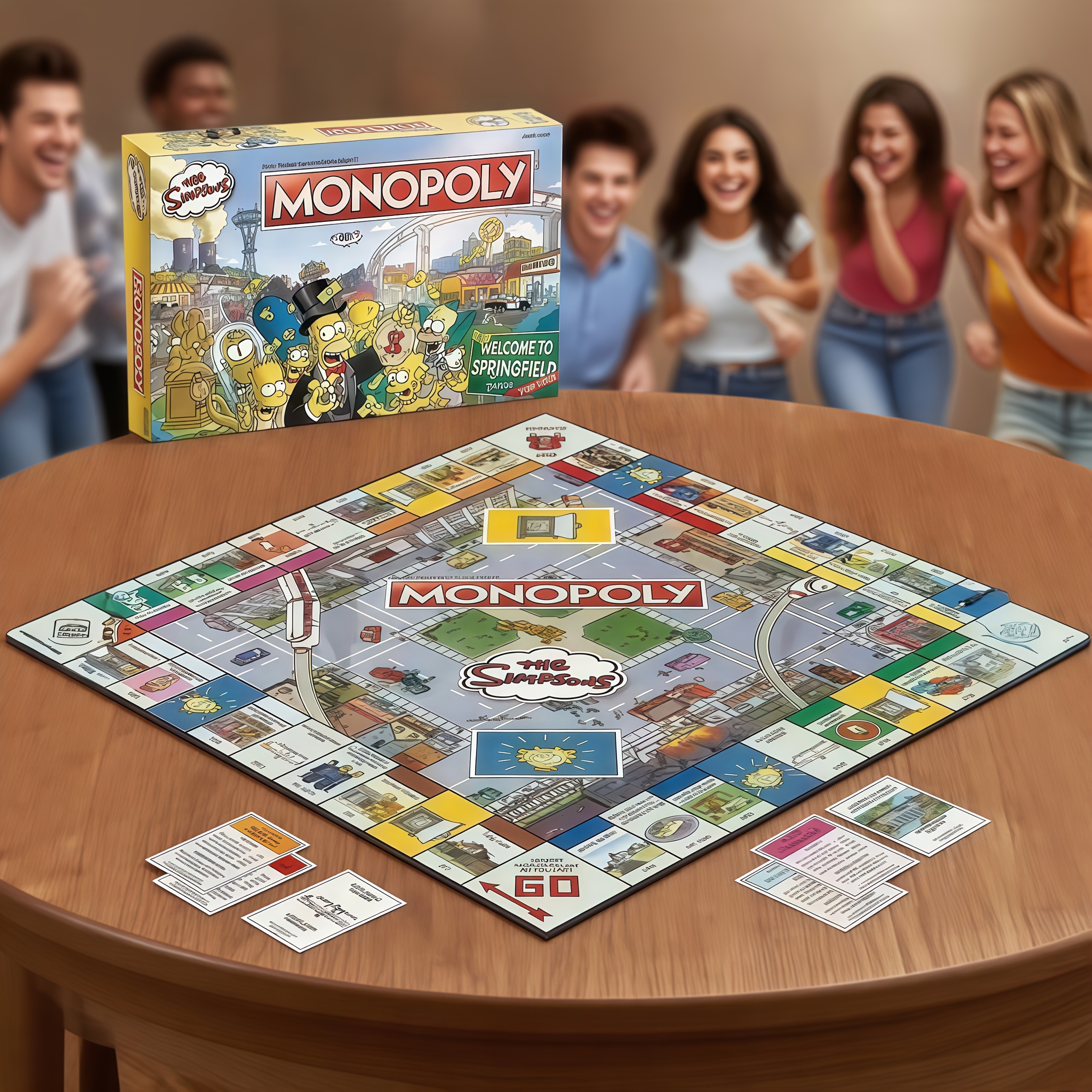 Hasbro Monopoly: The Simpsons Family Edition