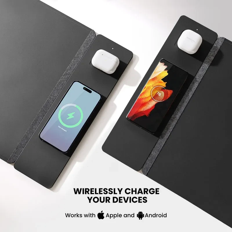 S1300 Wireless Charger 20W Fast Charge Wireless Charger Electric Mouse Pad