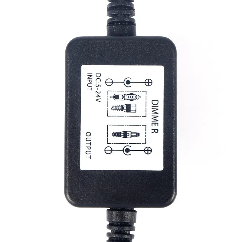 Adjustable Power Adapter Speed Controller LED Light To Adjust Brightness