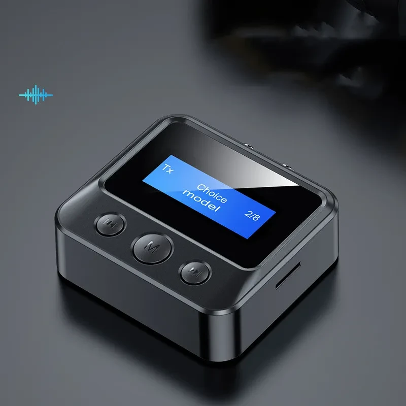 Screen Display Two-in-one Bluetooth Audio Adapter