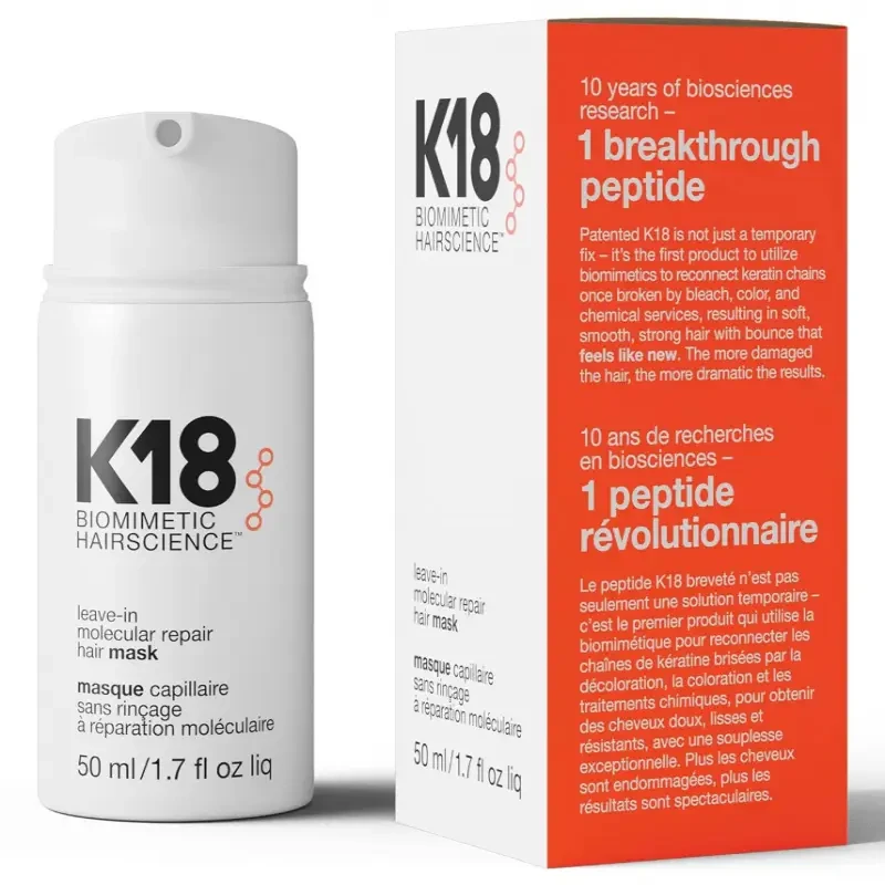 K18 Hair Mask for Dry Hair Deep Moisture, Salon-Quality Repair in One Simple Step