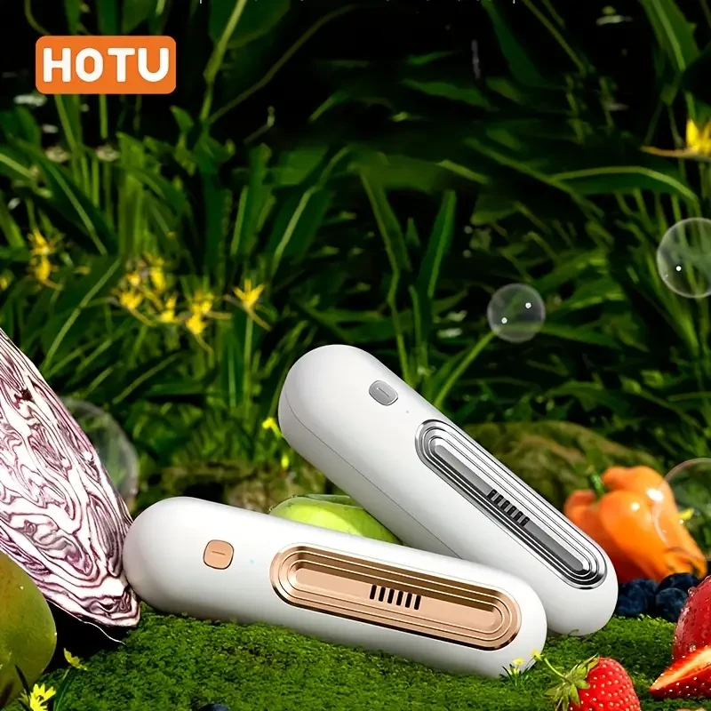 HOTU Kitchen Refrigerator Odor Remover Portable USB-Powered Odor Neutralizer for Fresh & Clean Spaces