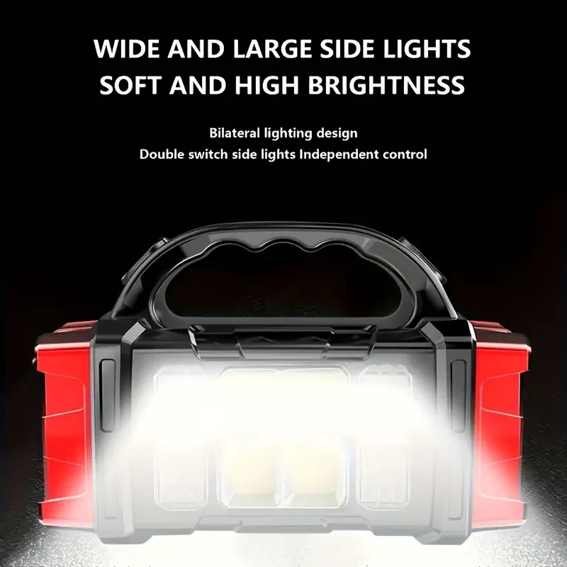 HOTU Solar Portable Light Multi-Functional USB & Solar Powered LED Work Lamp