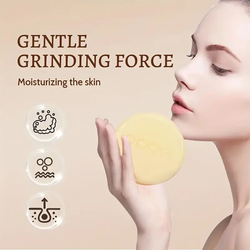 OPOSI Goat Milk & Sheep Soap Handmade Moisturising & Deep-Cleansing Bar (115g/4oz)