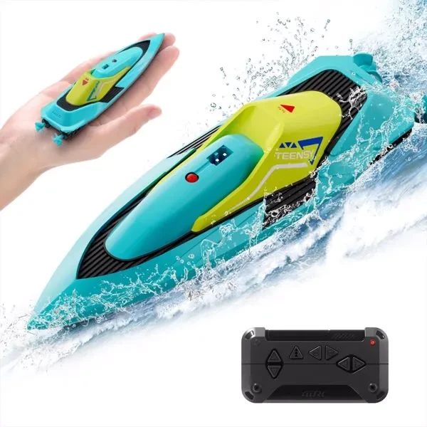 4DRC S5 Blue Green Remote Controlled Ship, Logistics Randomly Sent By UPS, USPS, FEDEX, Banned Platform Temu