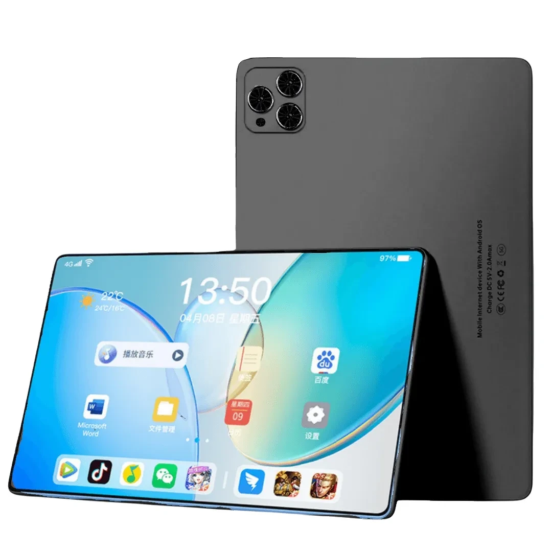 10.1 Inch Tablet Pc 4GB RAM Android 12.0 Tablet PC MTK6762 Processor ROM 4G Network For Business Education Gaming PC