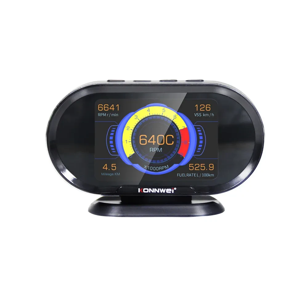 Ebay Wish Kw206 Car Fault Scanner Head-Up Display Combo