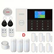 PGST 4G Wireless Home Security Touchscreen Alarm System Smart Protection, Fast Alerts & Complete Home Safety