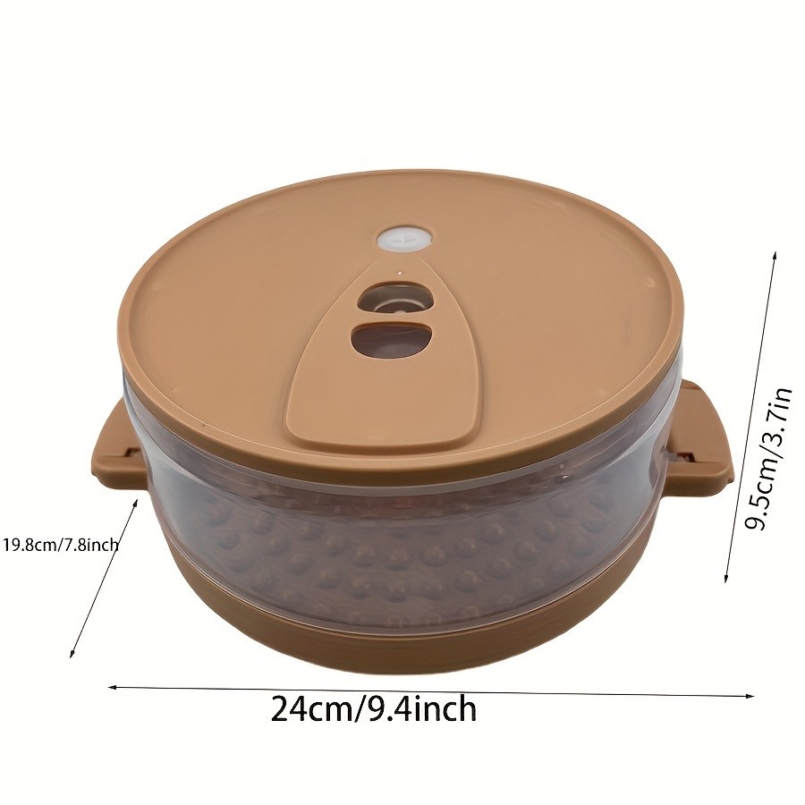 YUMIPLUS Microwave Potato & Bacon Baking Box  Compact Home Baking Helper Tool