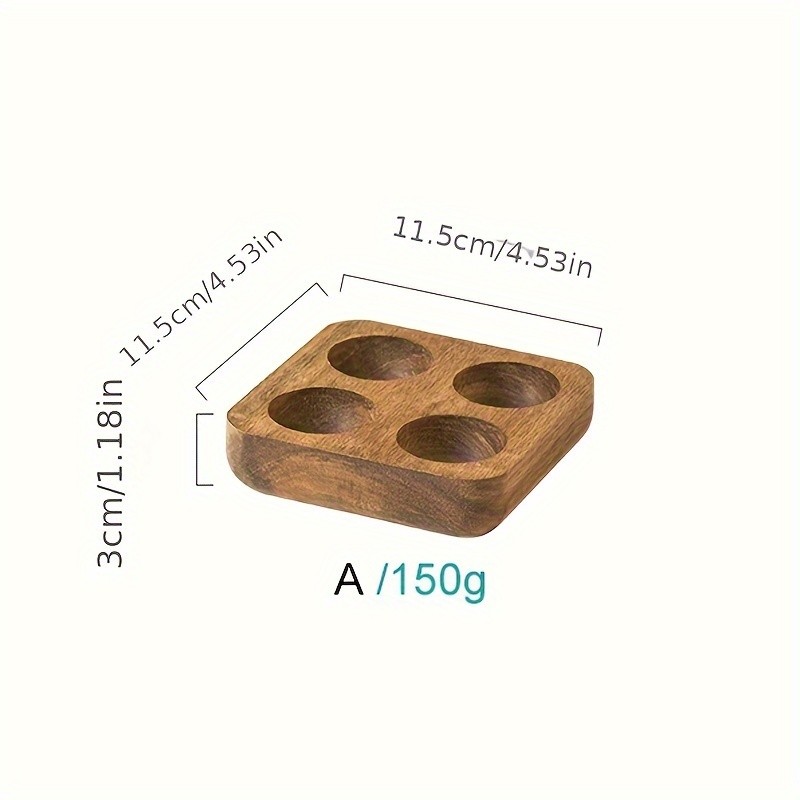KEMORELA Wooden Egg Storage Box Multi-Compartment Egg Holder Tray for Home Kitchen Organisation
