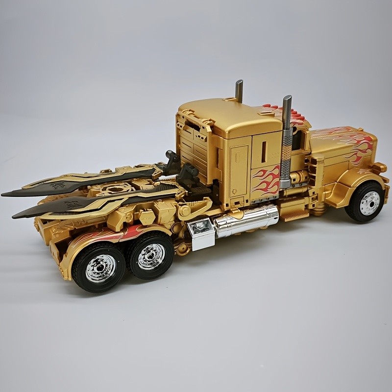 Optimus Prime Transformable Robot Model with Movable Joints & Detachable Weapons