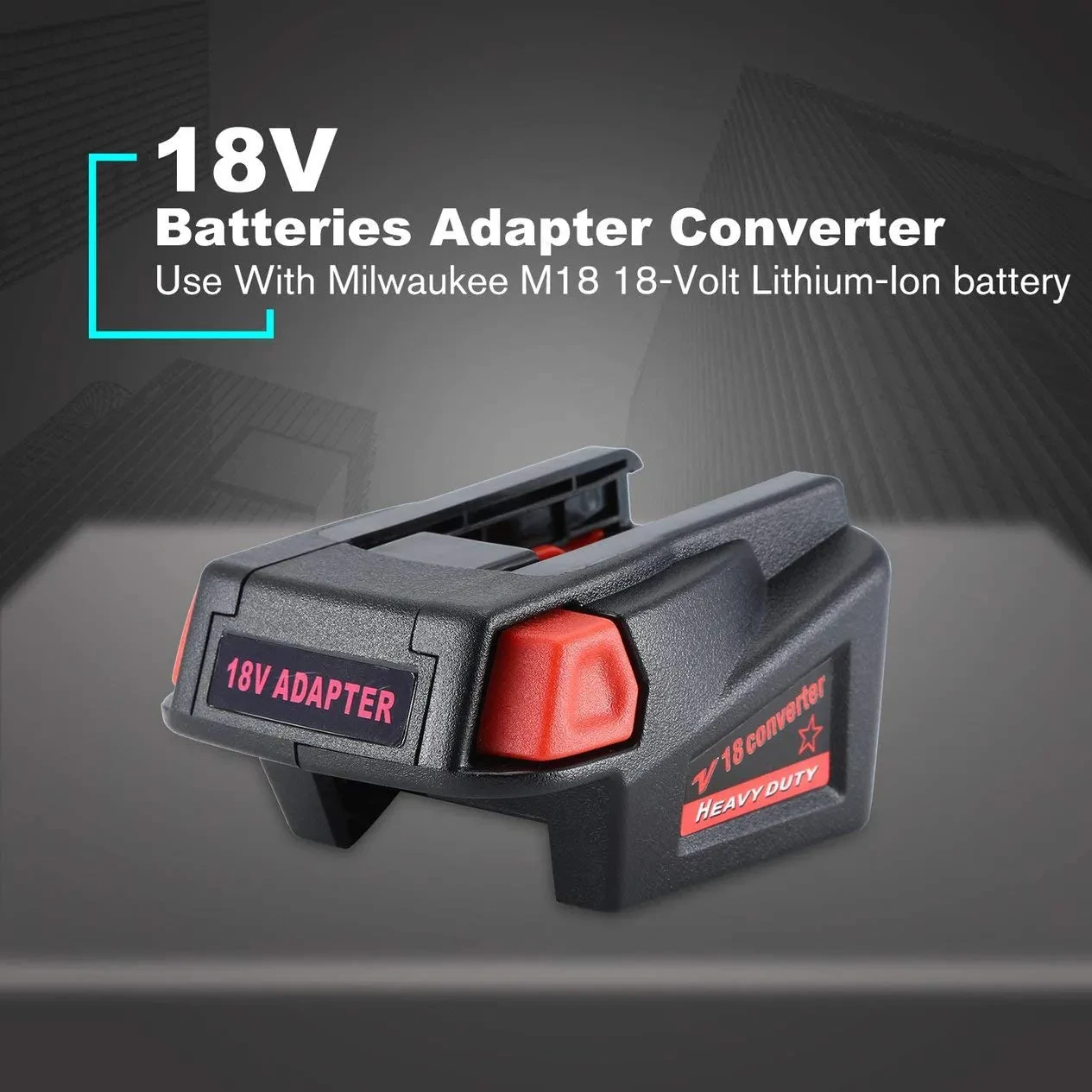 M18 to V18 lithium battery adapter