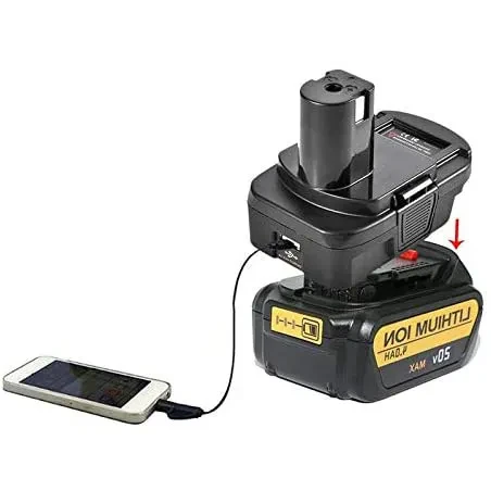 The Battery Converter Adapter Tool Uses An Adapter