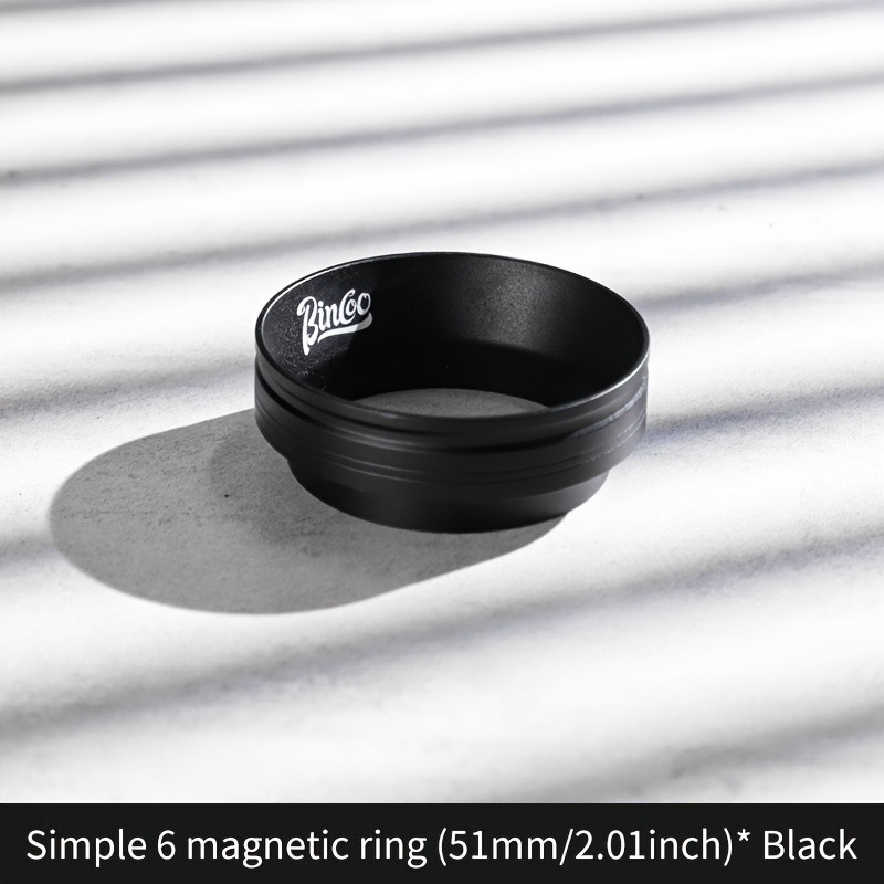 Bincoo Magnetic Espresso Dosing Funnel Anti-Static 51mm Portafilter Ring