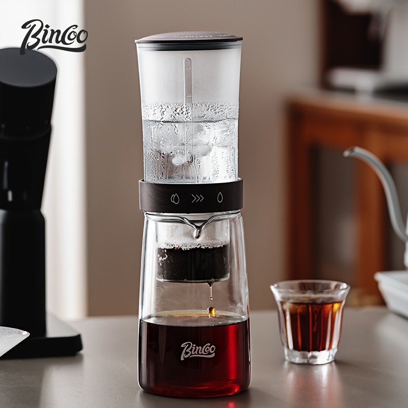 Bincoo Glass Ice Drip Coffee Pot Portable Hand-Brew Cold Extraction Utensil