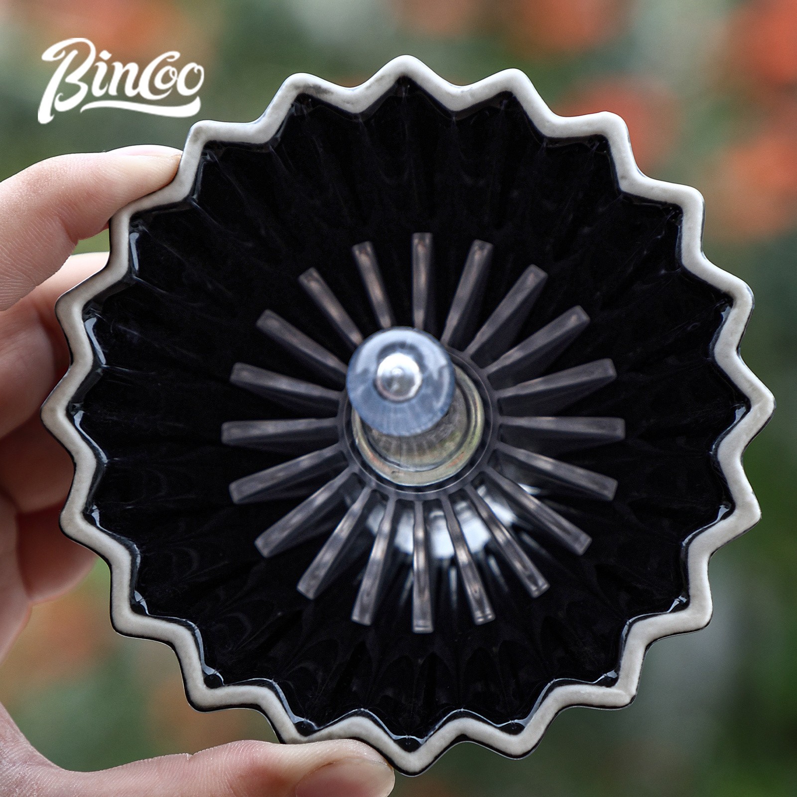 Bincoo Tritan Coffee Filter Press Tool Heat-Resistant BPA-Free Pour-Over Accessory