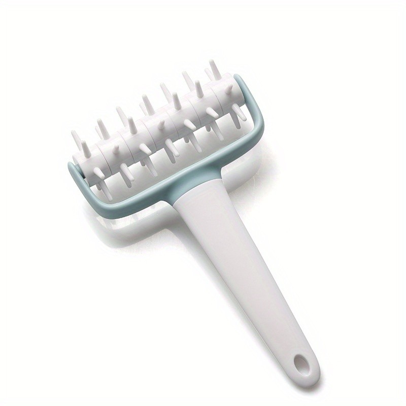 WIEZ Dough Docker & Baking Roller Durable Plastic Tool for Perfect Pizza, Pie, and Cookie Dough Prep
