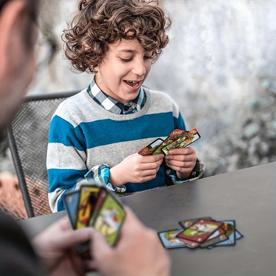 UNO Minecraft Edition 112-Piece Card Set with Creeper & Zombie Artwork