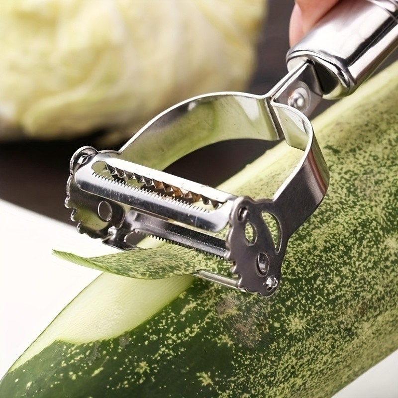LDQ Stainless Steel Fruit & Potato Grater Versatile Manual Grating Tool for Home & Restaurant Kitchens
