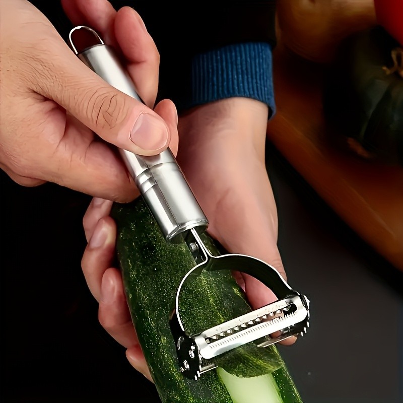 LDQ Stainless Steel Fruit & Potato Grater Versatile Manual Grating Tool for Home & Restaurant Kitchens