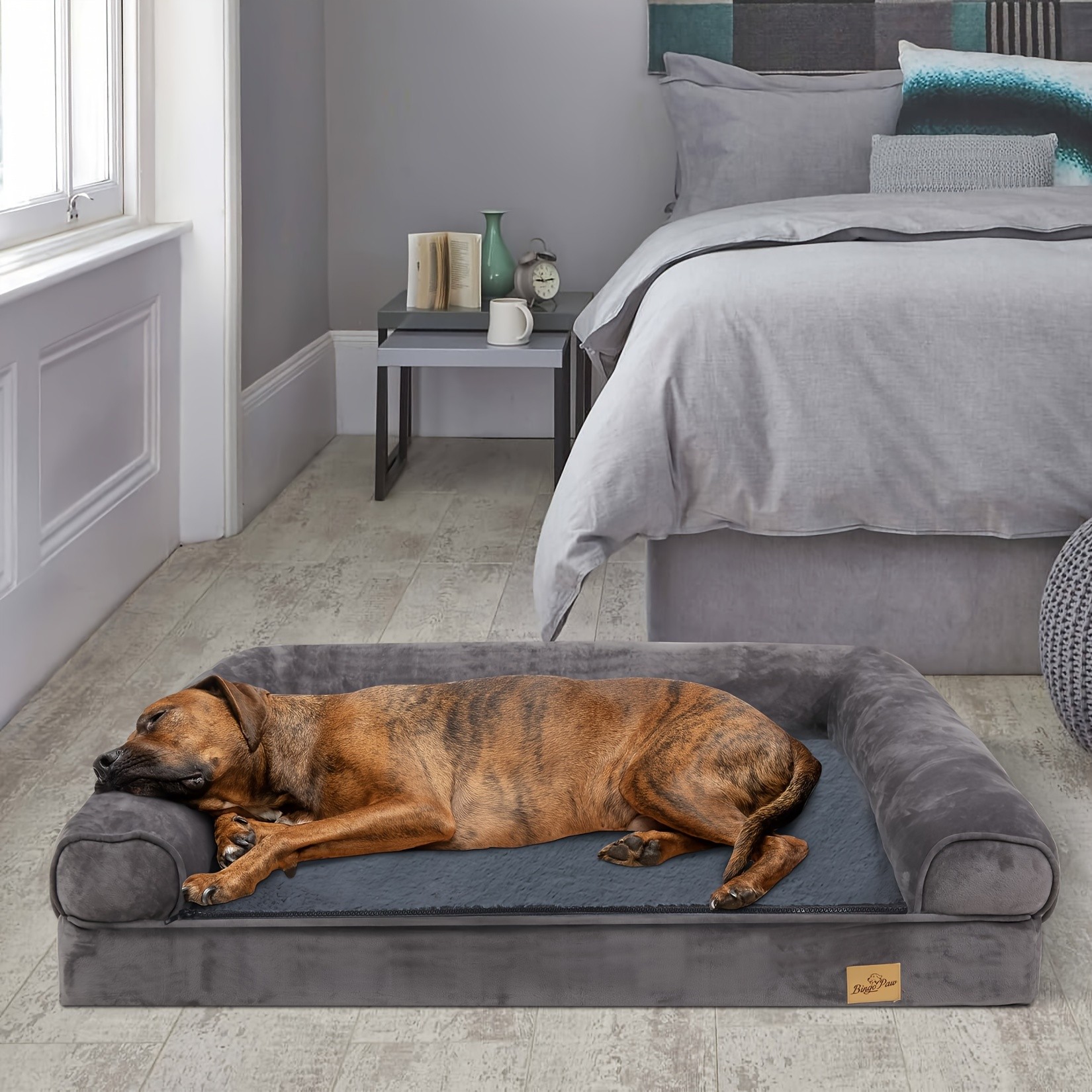 wisfor Large Dog Sofa Bed Memory Foam Comfort for Your Pets Ultimate Relaxation