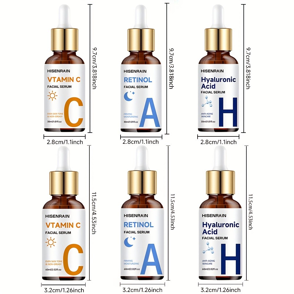 HISENRAIN Day & Night Serum Set