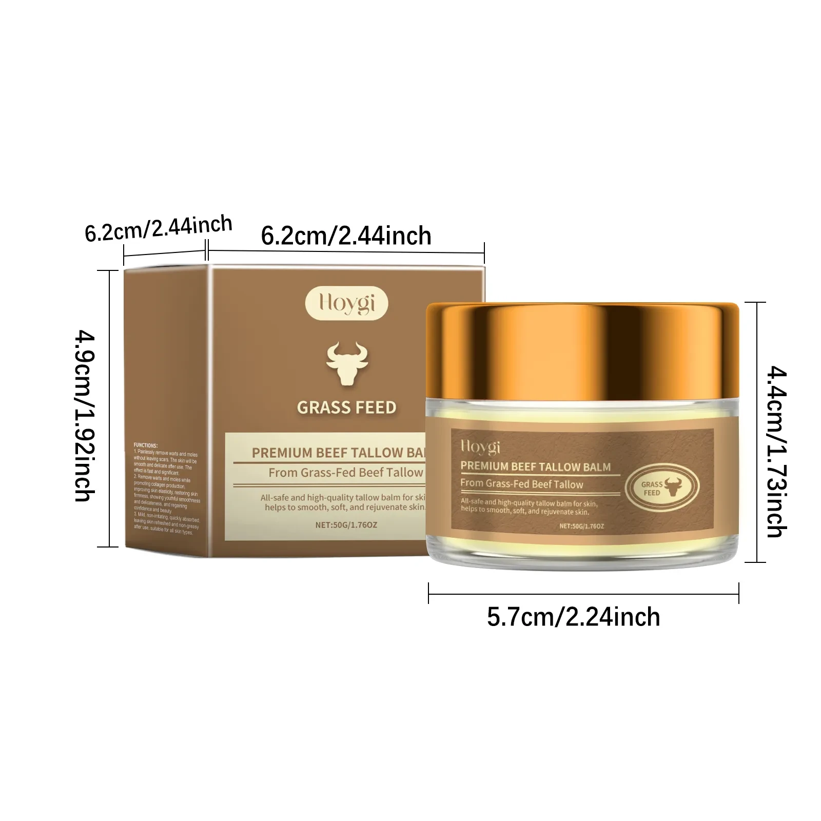 Hoygi Premium Beef Tallow Balm