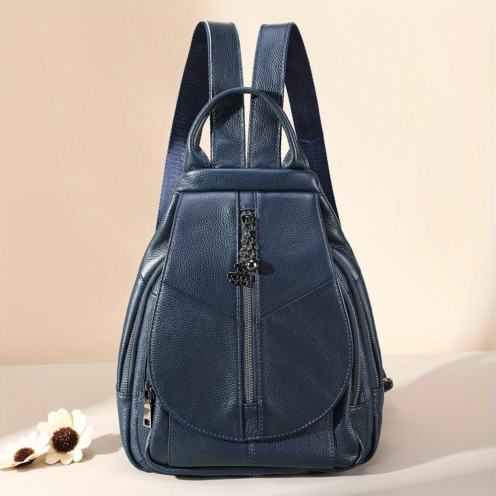 NIUCUNZH Genuine Leather Women's Backpack Stylish, Durable, and Perfect for Travel Essentials