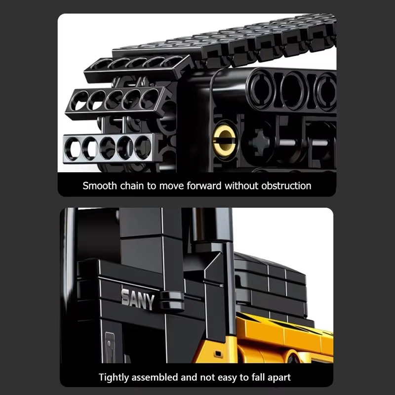 SEMBO BLOCK 1022pcs Excavator Models Building Blocks