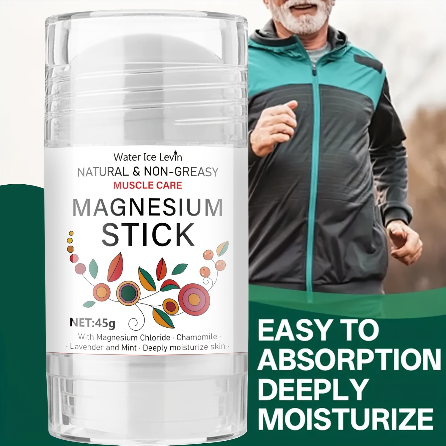 WATER ICE LEVIN Magnesium Muscle Massage Stick