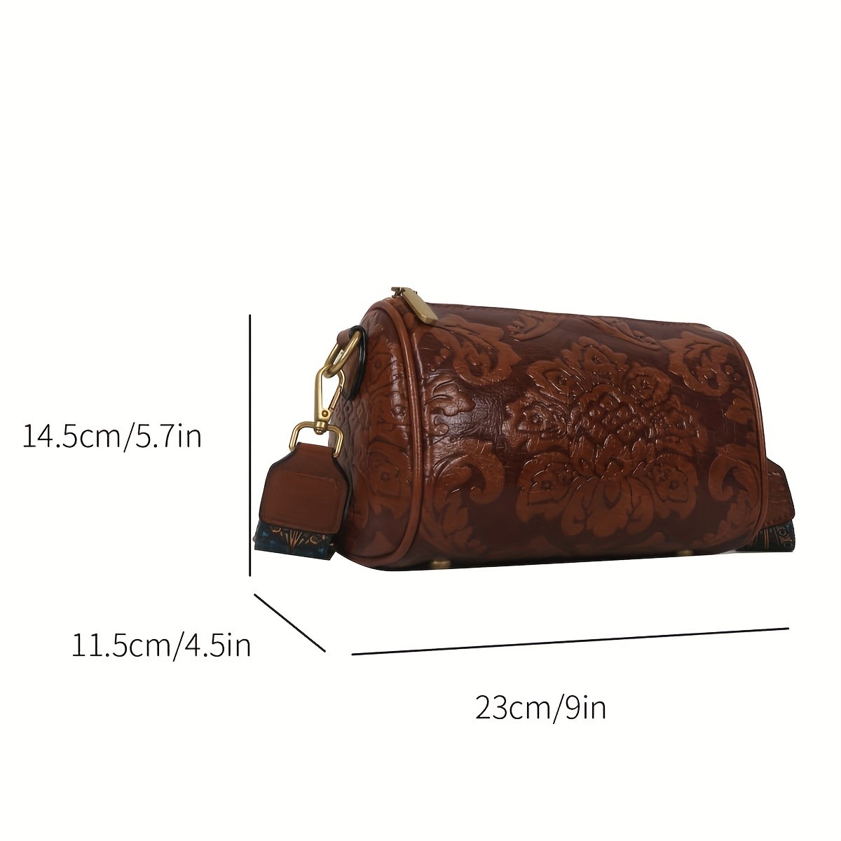 LABOONOO Women's Floral Print Crossbody Bag