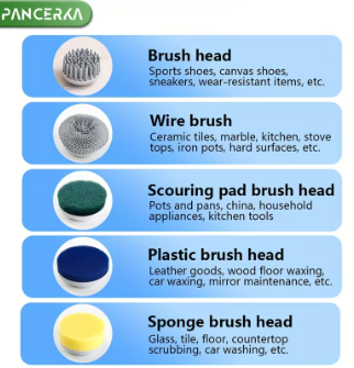 PANCERKA Electric Spin Scrubber