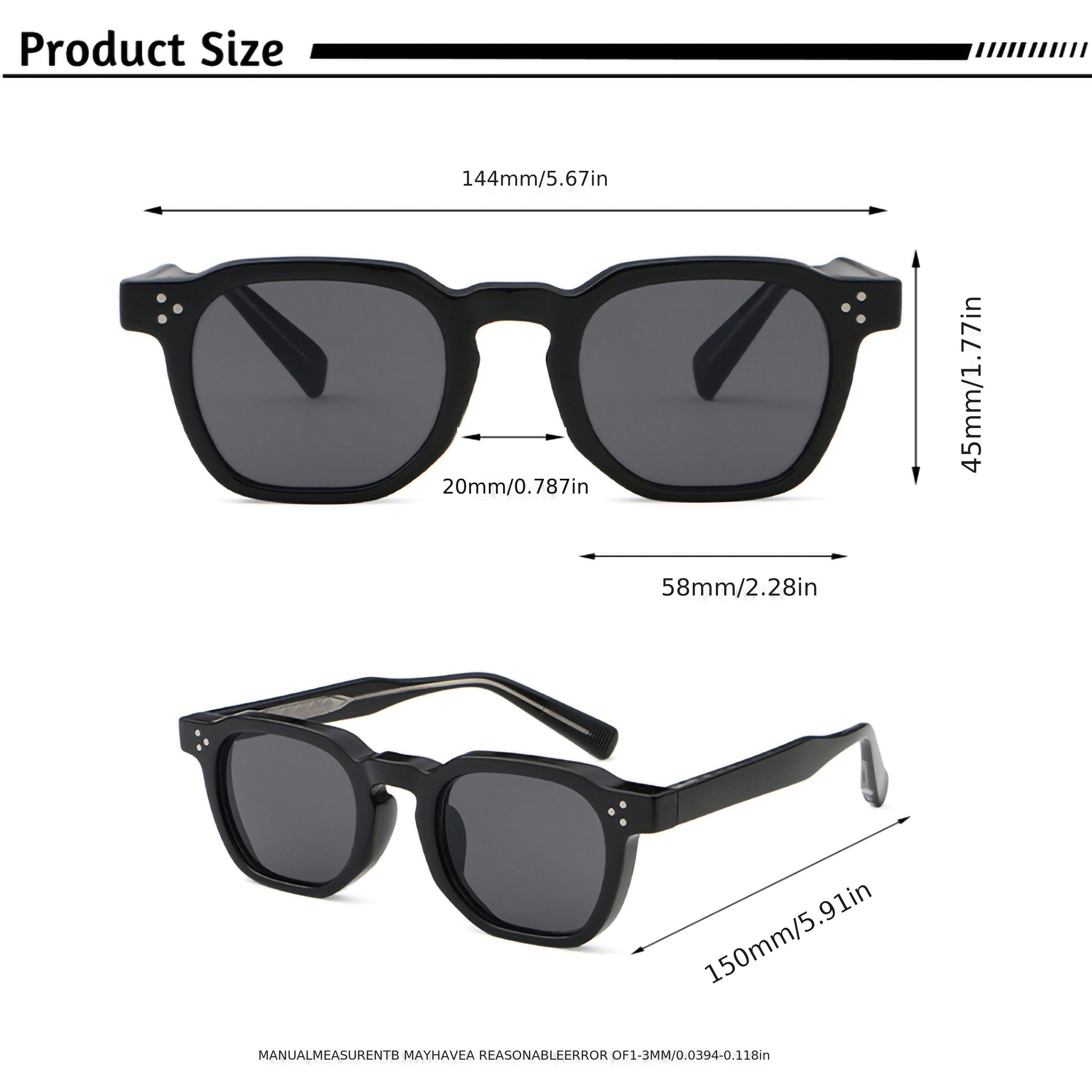 Caterside Korean Style Fashion Glasses