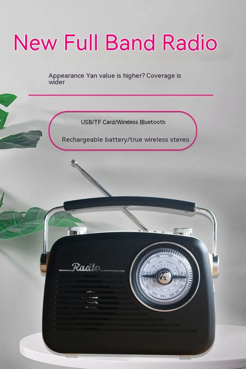 Speaker Signal Strong Stereo Portable Radio