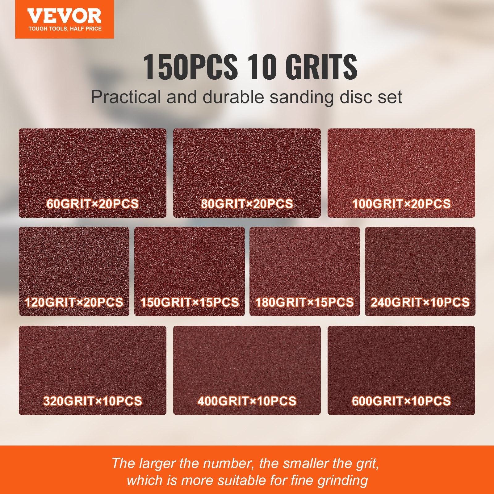 Grit Sanding Discs