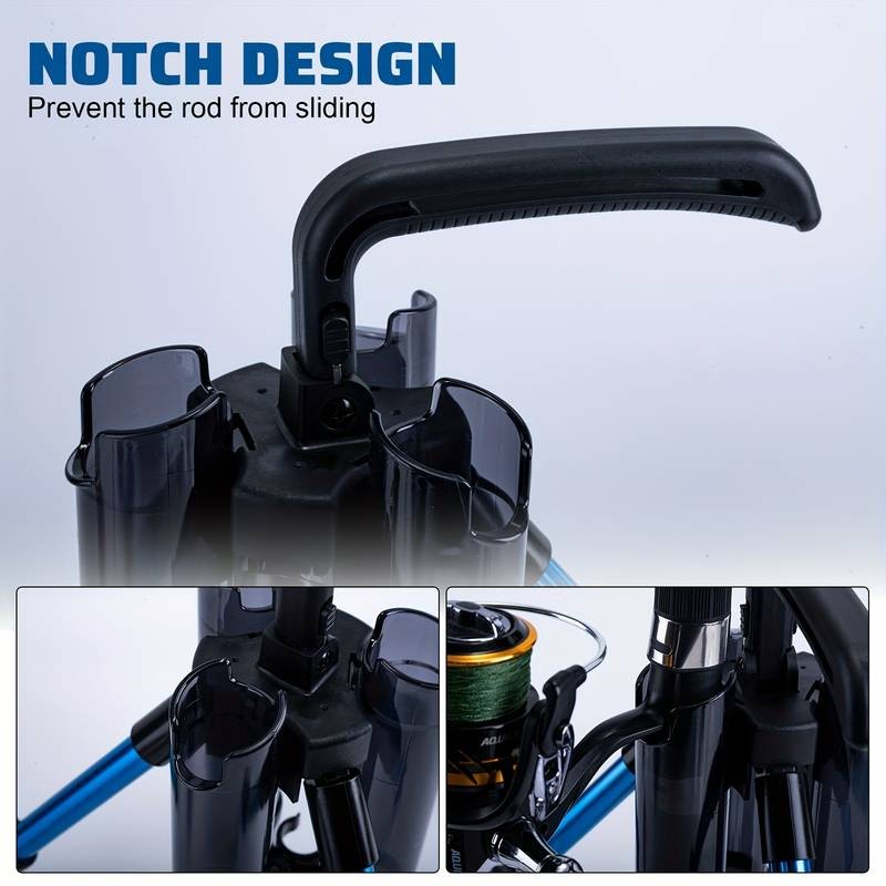 Goture 1pc Fishing Rod Triangle Holder Durable and Portable Rod Storage Solution