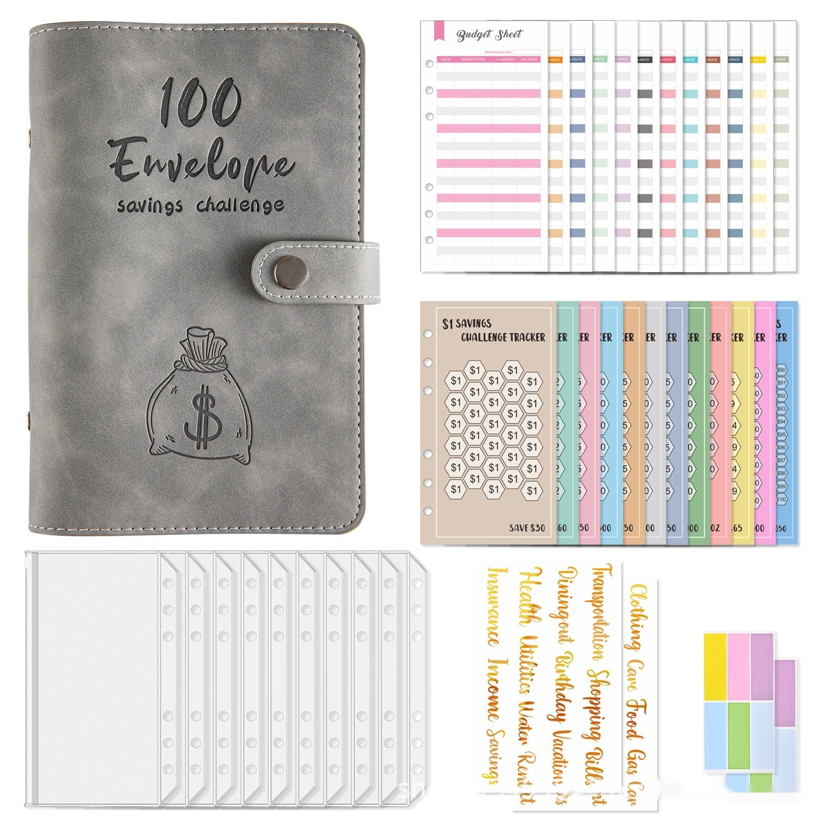 Envelopes Saving Challenge