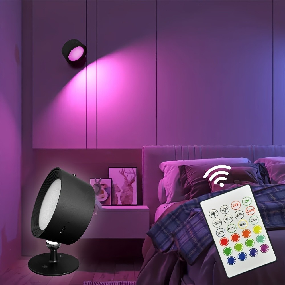 GVTCO Indoor Rechargeable LED Wall Light