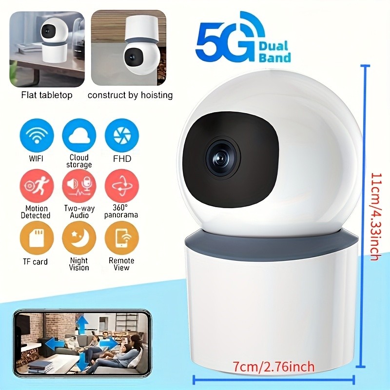WJG 1080P HD Smart Indoor Security Camera