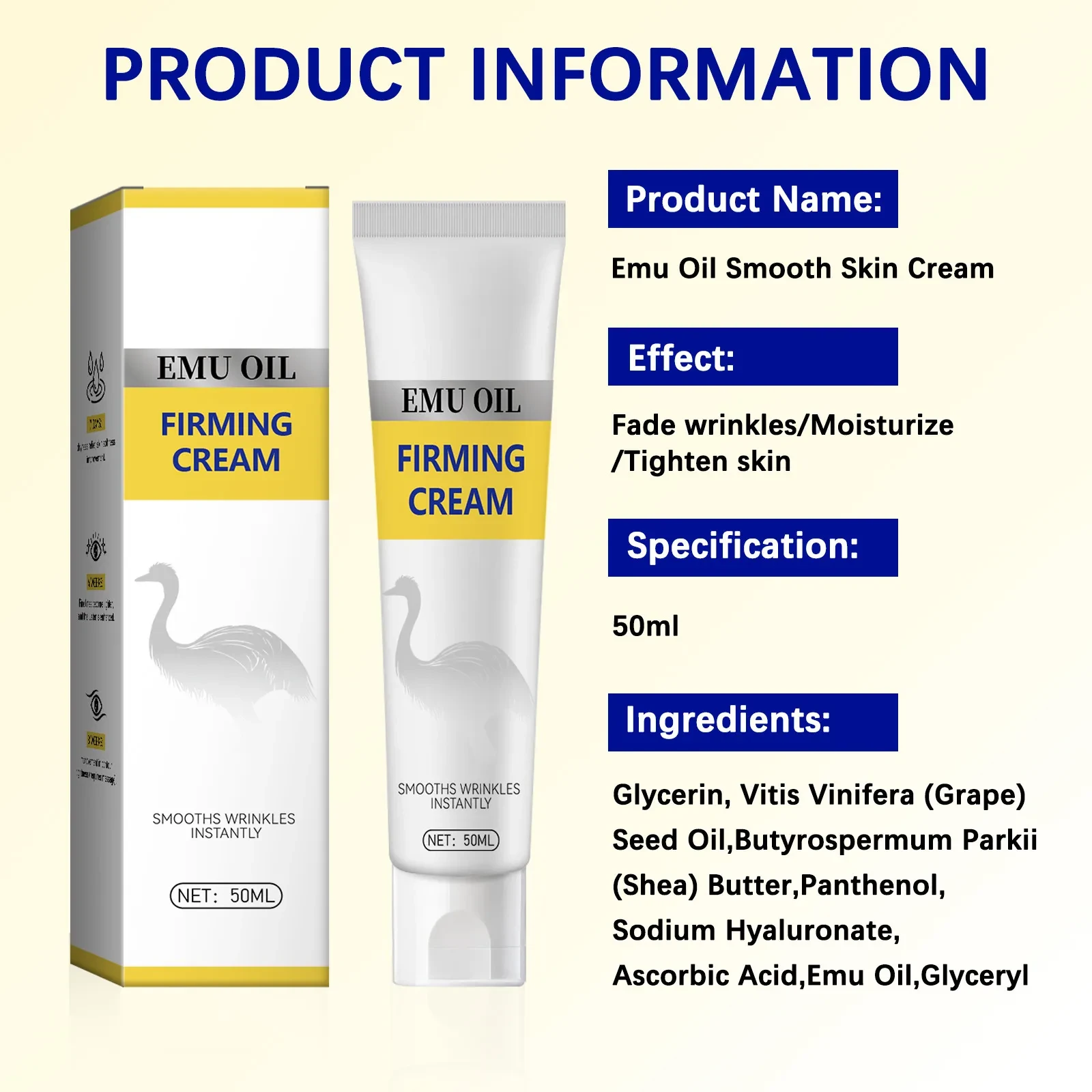 Emu Oil Firming Cream