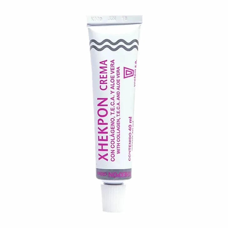 Xhekpon Cream with Collagen, T.E.C.A., and Aloe Vera