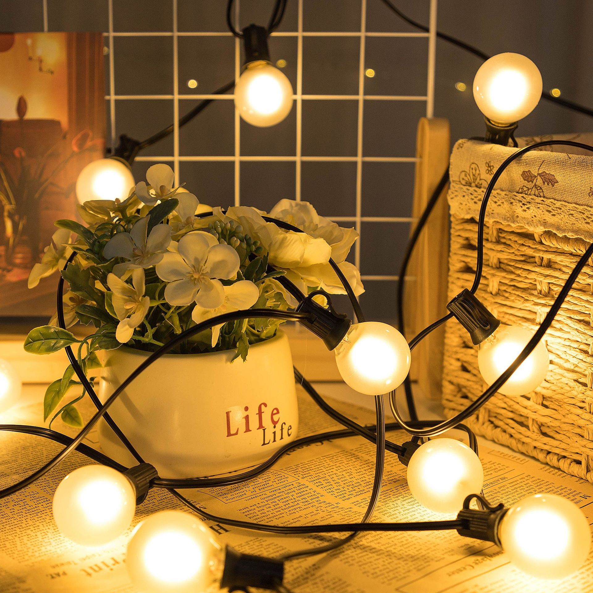 Christmas Lights Warm White