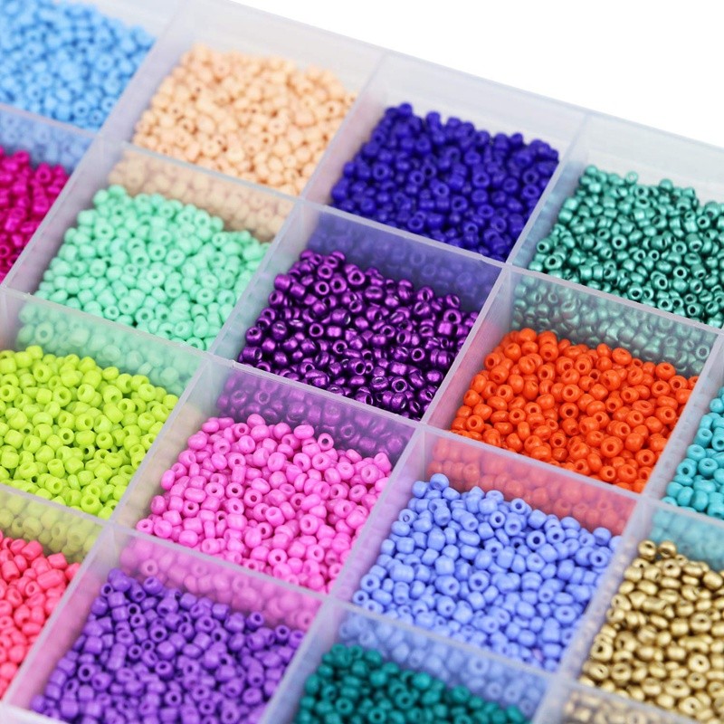Colorful Glass Seed Beads