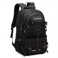CASAKECNA Large 40L Travel Backpack with Laptop Compartment Durable and Functional Backpack for Hiking, Camping, and Travel