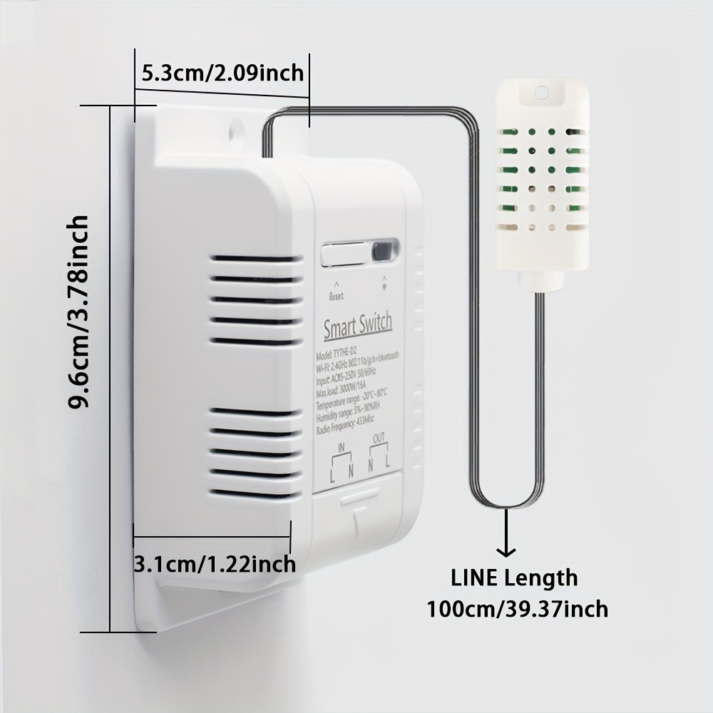 MIXIYOU Smart WiFi Thermostat Switch