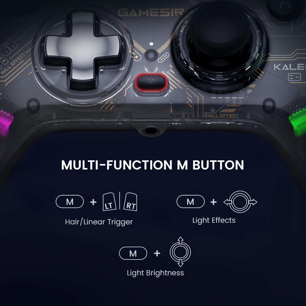 GameSir Kaleid Transparent Wired Controller