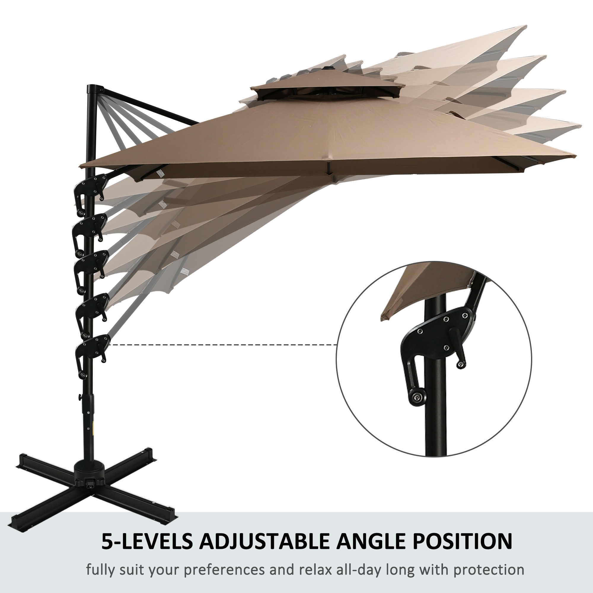 Patio Umbrella With Base