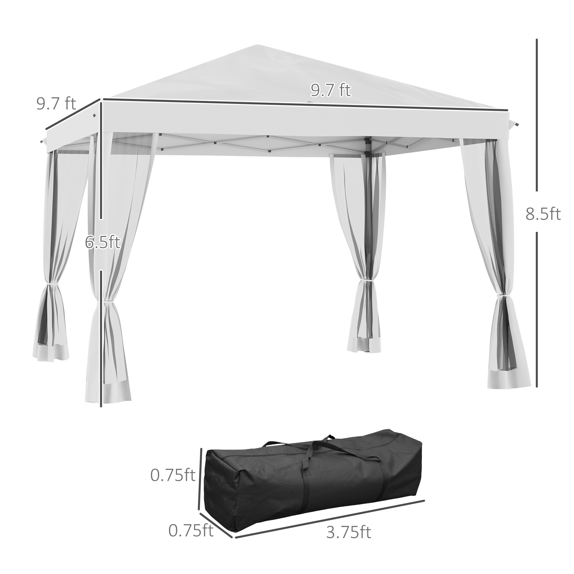 Canopy Tent With Netting