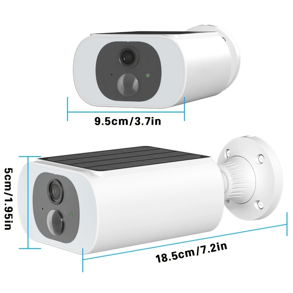 Devoccvo Outdoor Camera with Color Night Vision